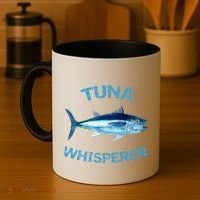 Tuna Whisperer Deep Sea Fishing Tuna Fish Bluefin Tuna Gift Coffee Mug thumb 4