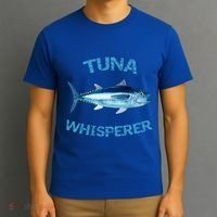 Tuna Whisperer Deep Sea Fishing Tuna Fish Bluefin Tuna Gift T-Shirt thumb 3