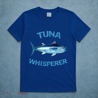 Tuna Whisperer Deep Sea Fishing Tuna Fish Bluefin Tuna Gift T-Shirt thumb 5
