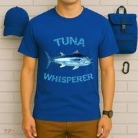 Tuna Whisperer Deep Sea Fishing Tuna Fish Bluefin Tuna Gift T-Shirt thumb 6