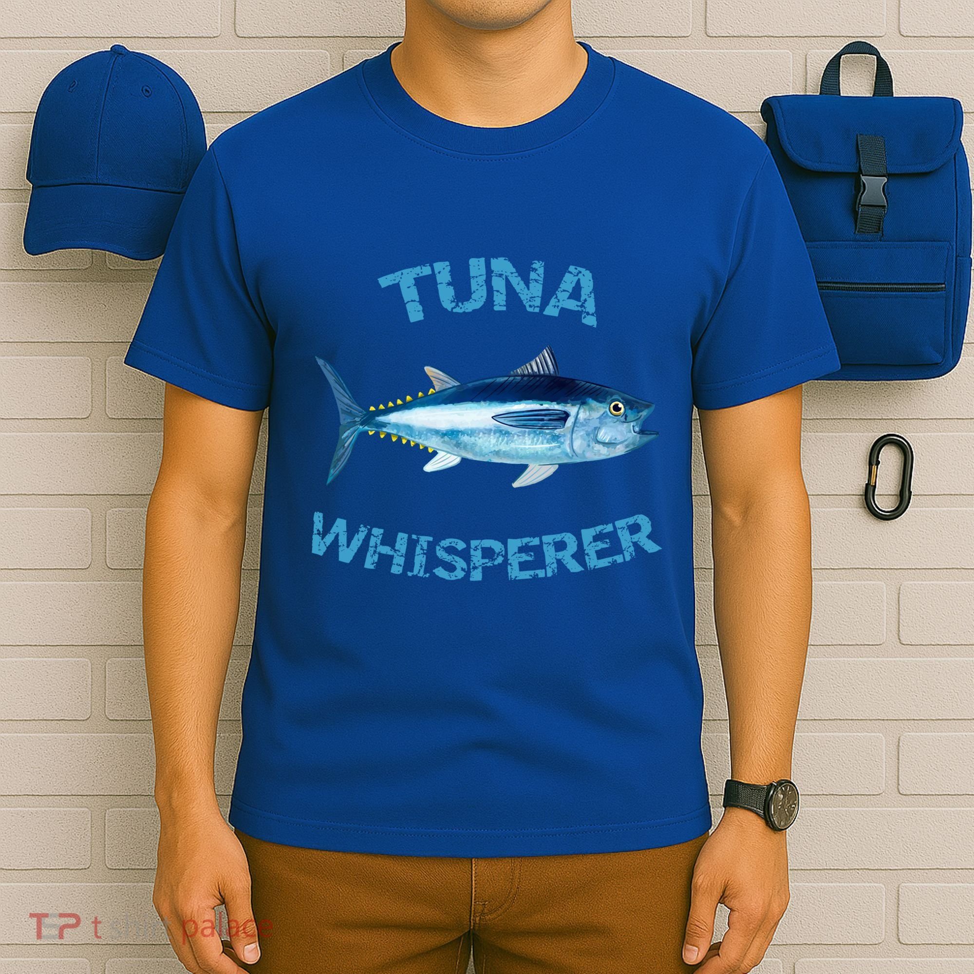 Tuna Whisperer Deep Sea Fishing Tuna Fish Bluefin Tuna Gift T-Shirt
