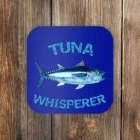 Tuna Whisperer Deep Sea Fishing Tuna Fish Bluefin Tuna Gift Coaster thumb 0