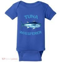 Tuna Whisperer Deep Sea Fishing Tuna Fish Bluefin Tuna Gift Baby Bodysuit thumb 0