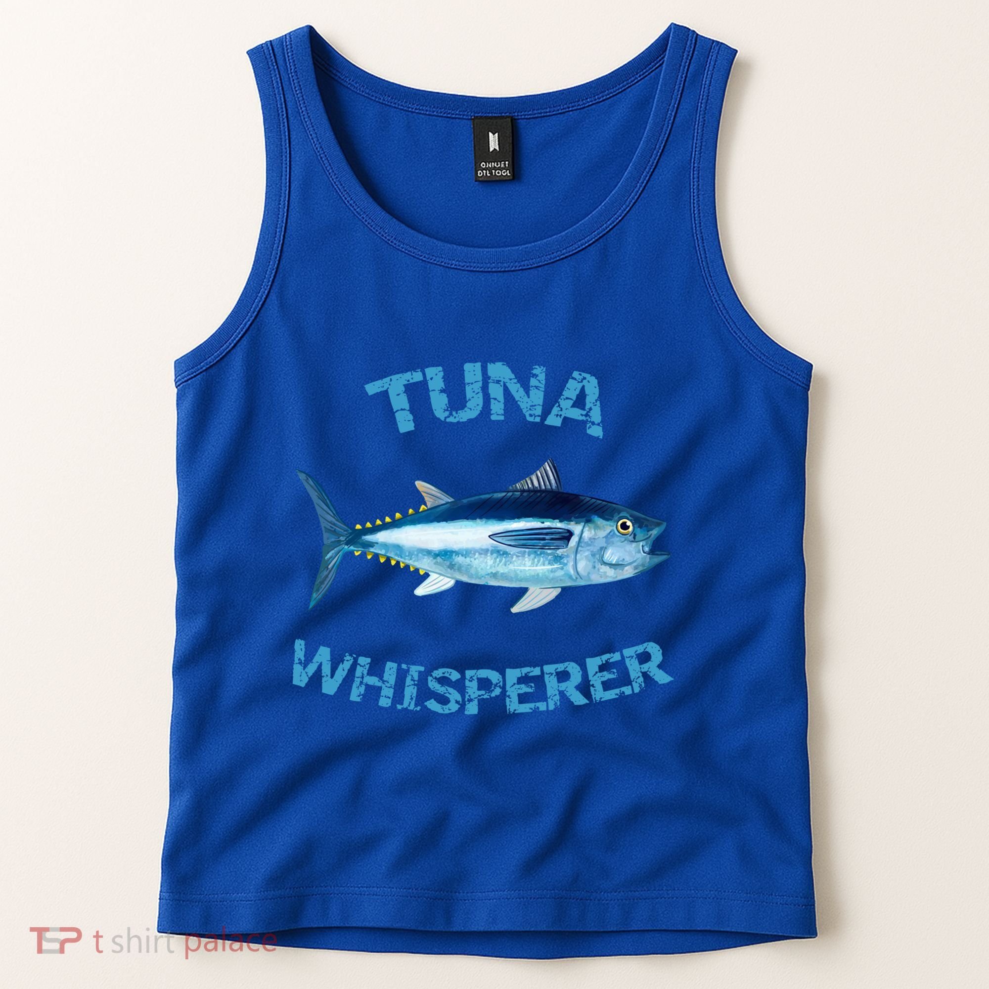 Tuna Whisperer Deep Sea Fishing Tuna Fish Bluefin Tuna Gift Tank Top