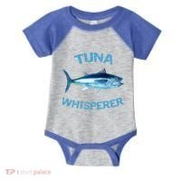 Tuna Whisperer Deep Sea Fishing Tuna Fish Bluefin Tuna Gift Infant Baby Jersey Bodysuit thumb 0