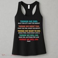 Things We Did Didn't Want Will Won't Do Women's Tank Top thumb 3