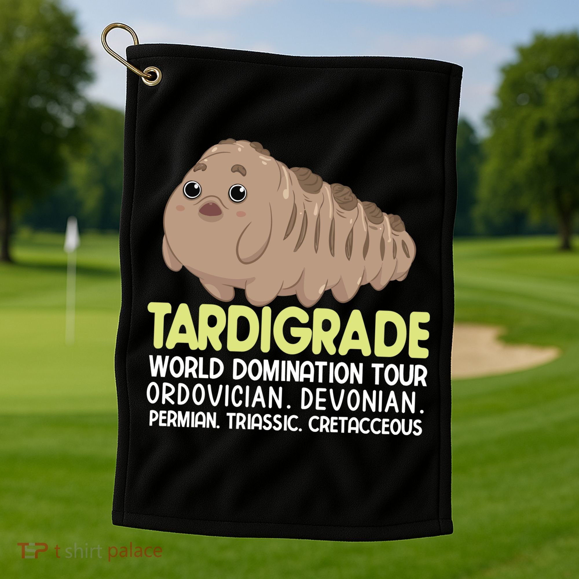 Tardigrade World Domination Tour Golf Towel