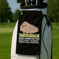 Tardigrade World Domination Tour Golf Towel thumb 2