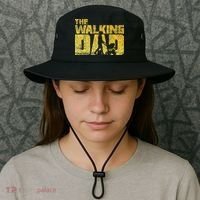 The Walking Dad Father Fathers Day Gift Bucket Hat thumb 3