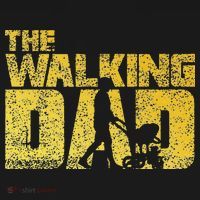 The Walking Dad Father Fathers Day Gift Baby Bodysuit thumb 2