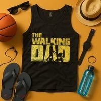 The Walking Dad Father Fathers Day Gift Tank Top thumb 4