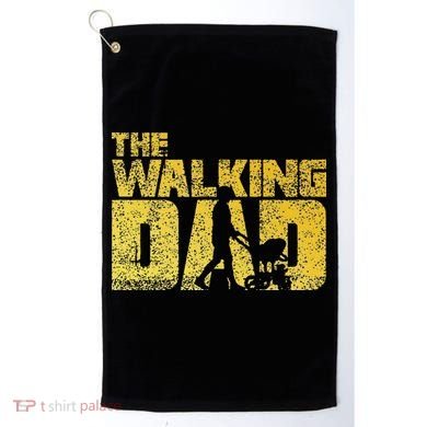 The Walking Dad Father Fathers Day Gift Golf Towel