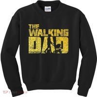 The Walking Dad Father Fathers Day Gift Kids Sweatshirt thumb 0