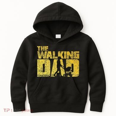The Walking Dad Father Fathers Day Gift Kids Hoodie