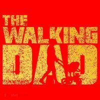 The Walking Dad Father Fathers Day Gift Santa Hat thumb 1