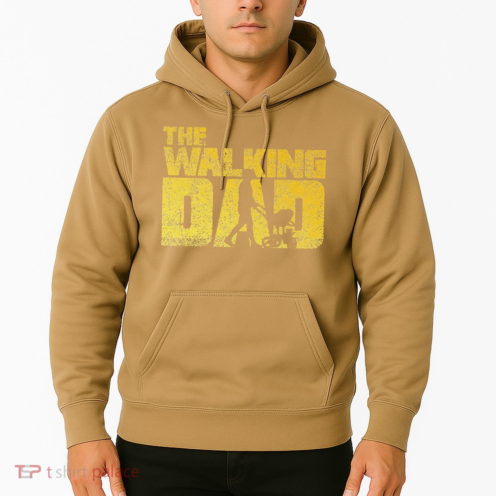 The Walking Dad Father Fathers Day Gift Hoodie
