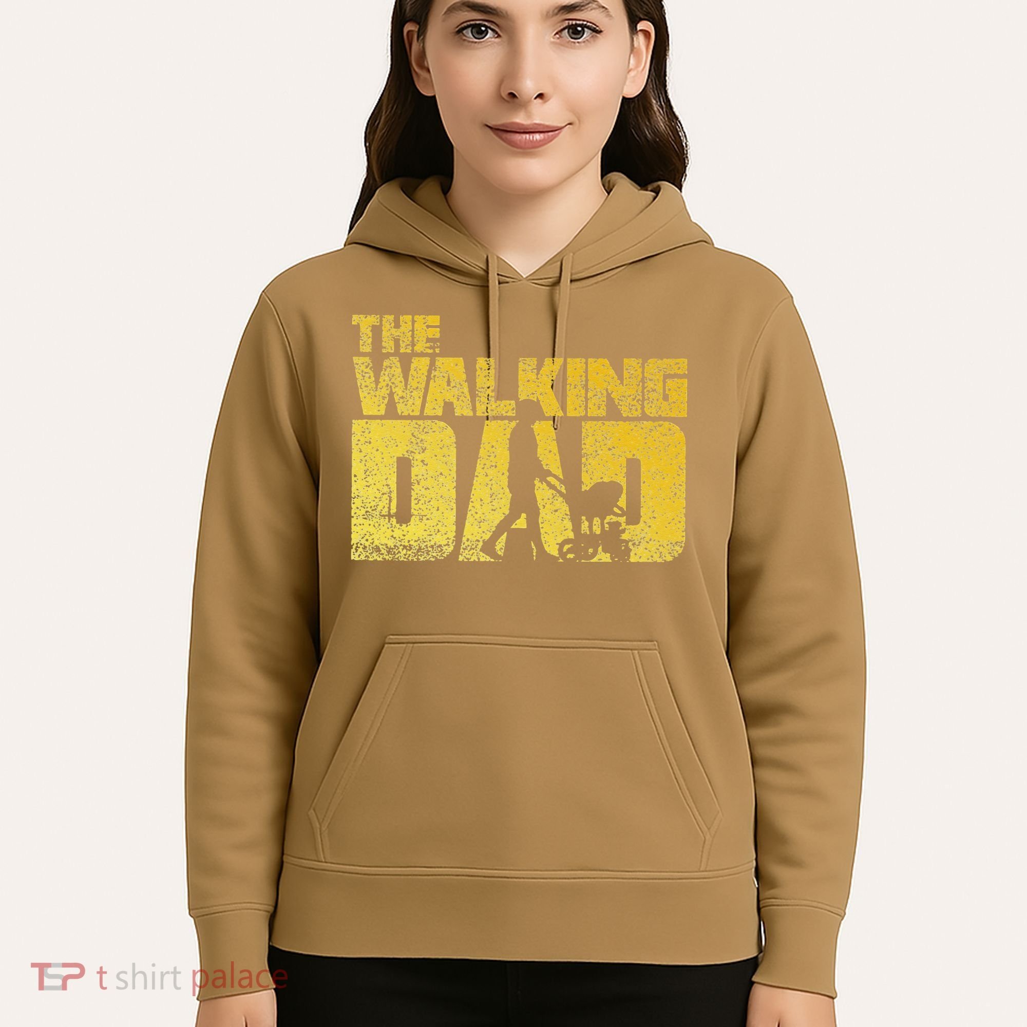 The Walking Dad Father Fathers Day Gift Hoodie