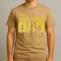 The Walking Dad Father Fathers Day Gift T-Shirt thumb 3