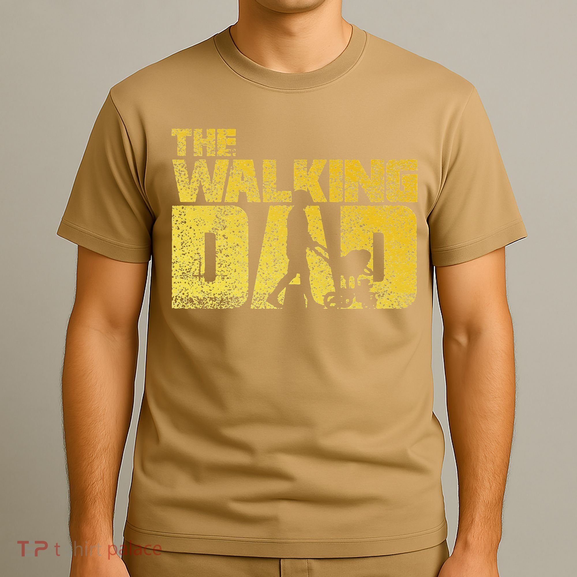The Walking Dad Father Fathers Day Gift T-Shirt