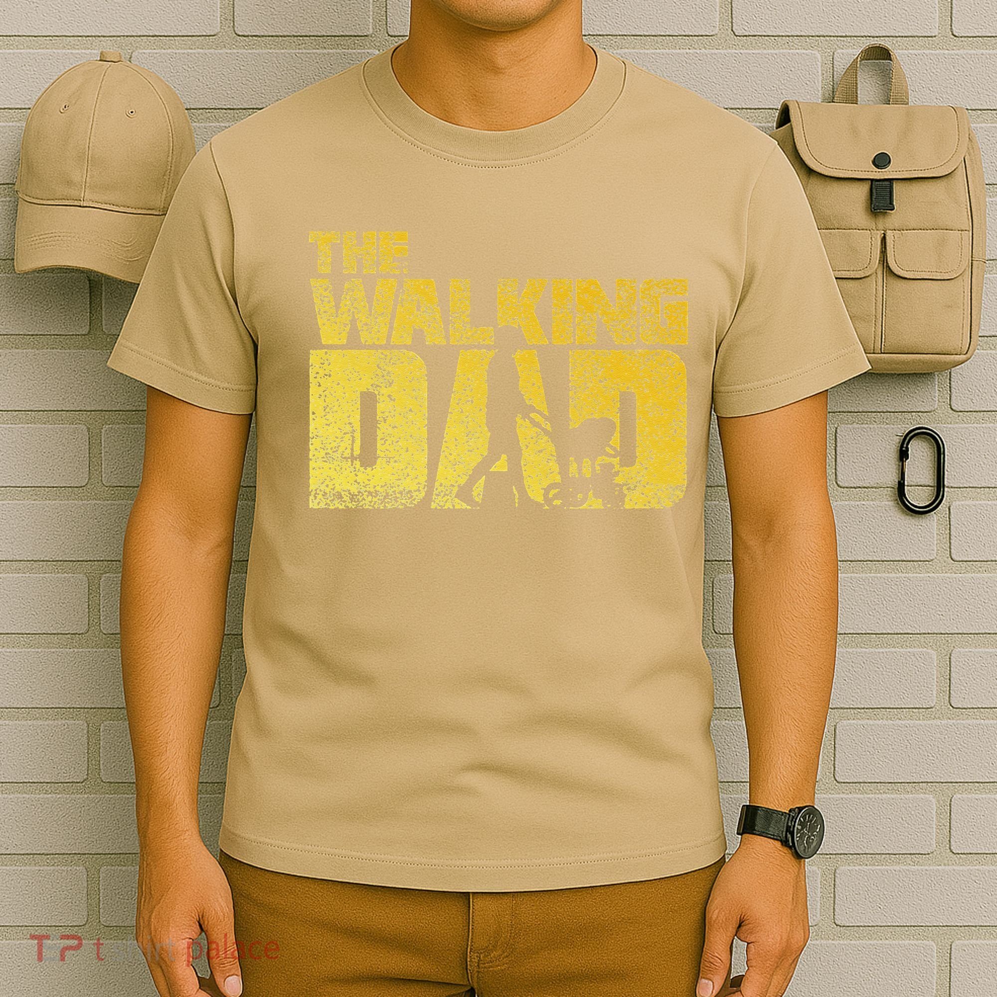 The Walking Dad Father Fathers Day Gift T-Shirt