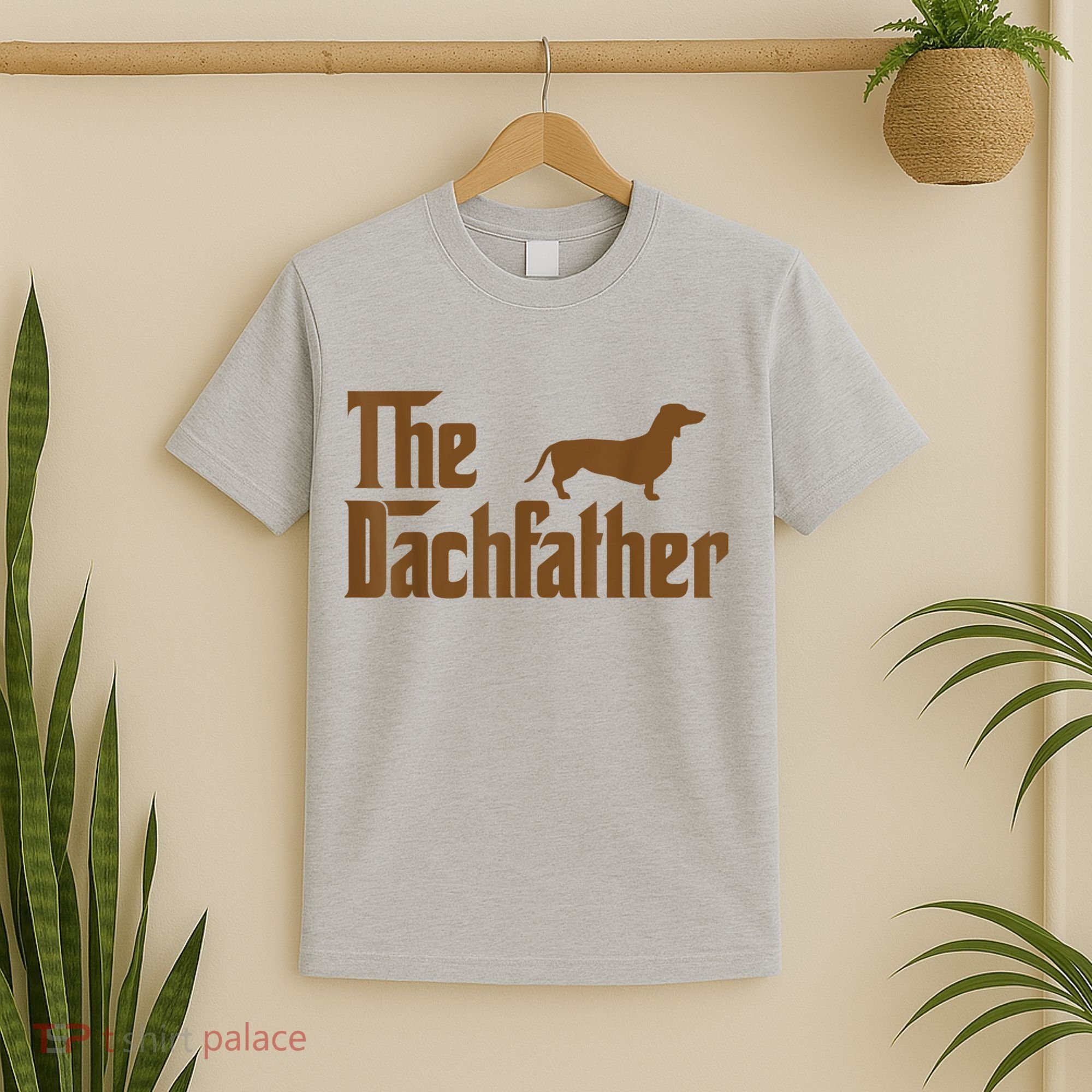 The Weiner Dog Father Funny Dachshund T-Shirt