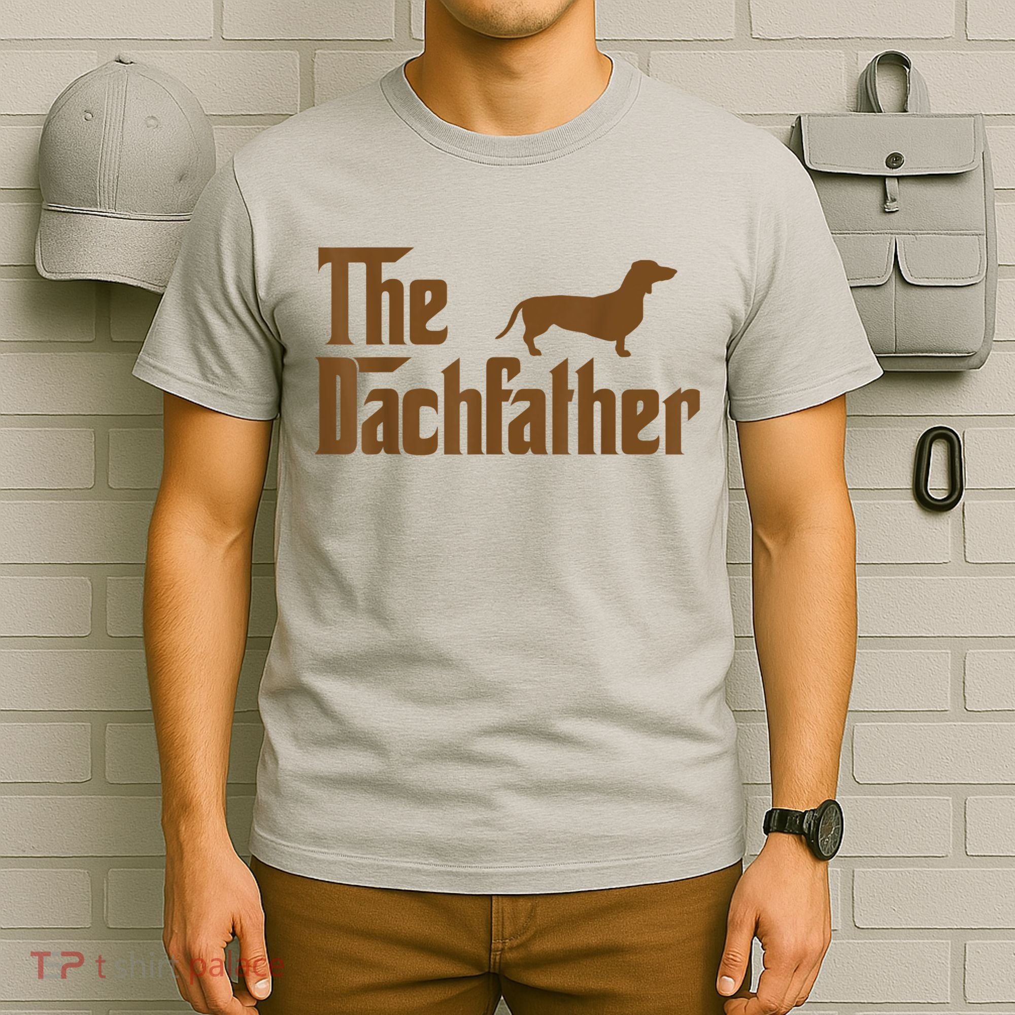 The Weiner Dog Father Funny Dachshund T-Shirt