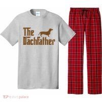 The Weiner Dog Father Funny Dachshund Pajama Set thumb 0