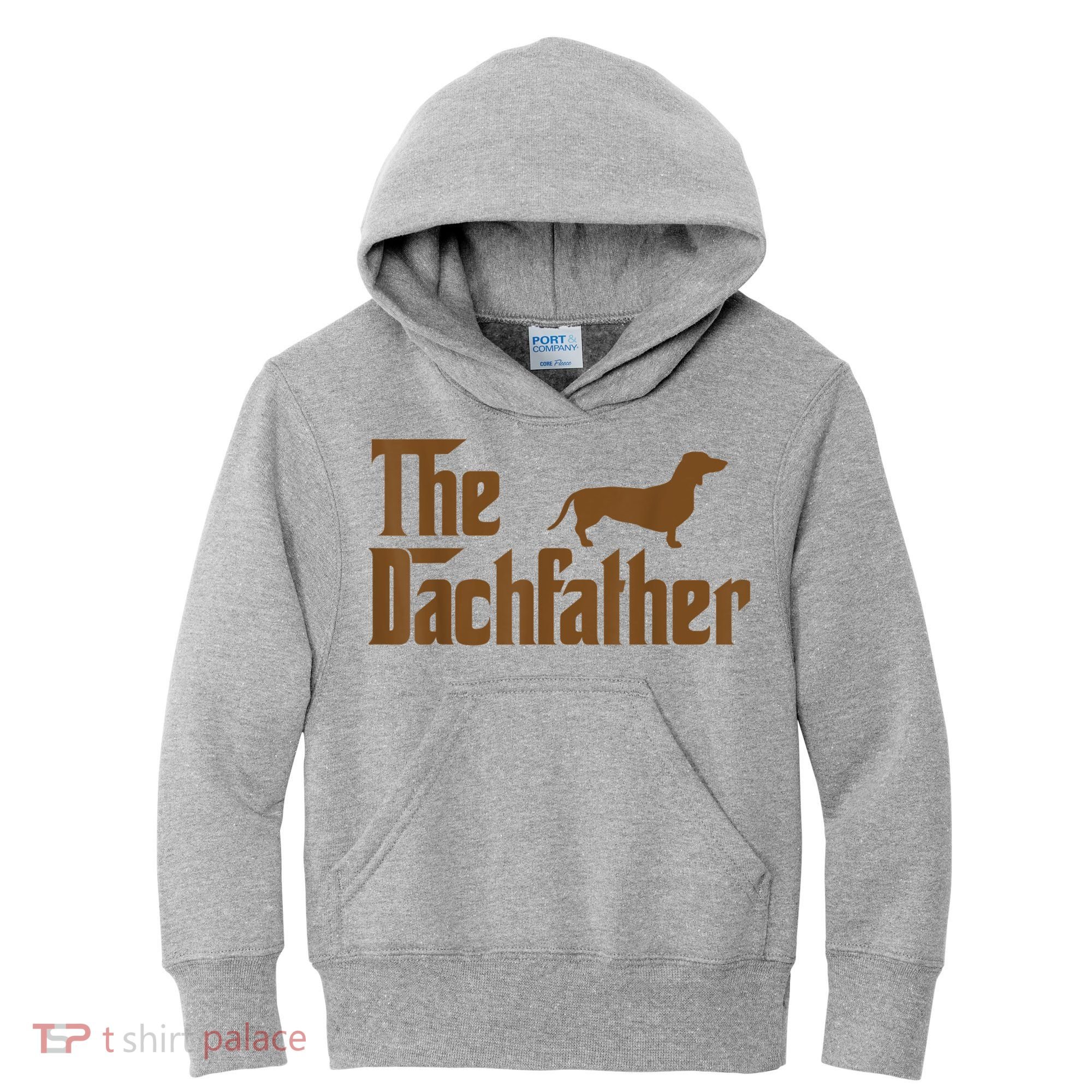 The Weiner Dog Father Funny Dachshund Kids Hoodie