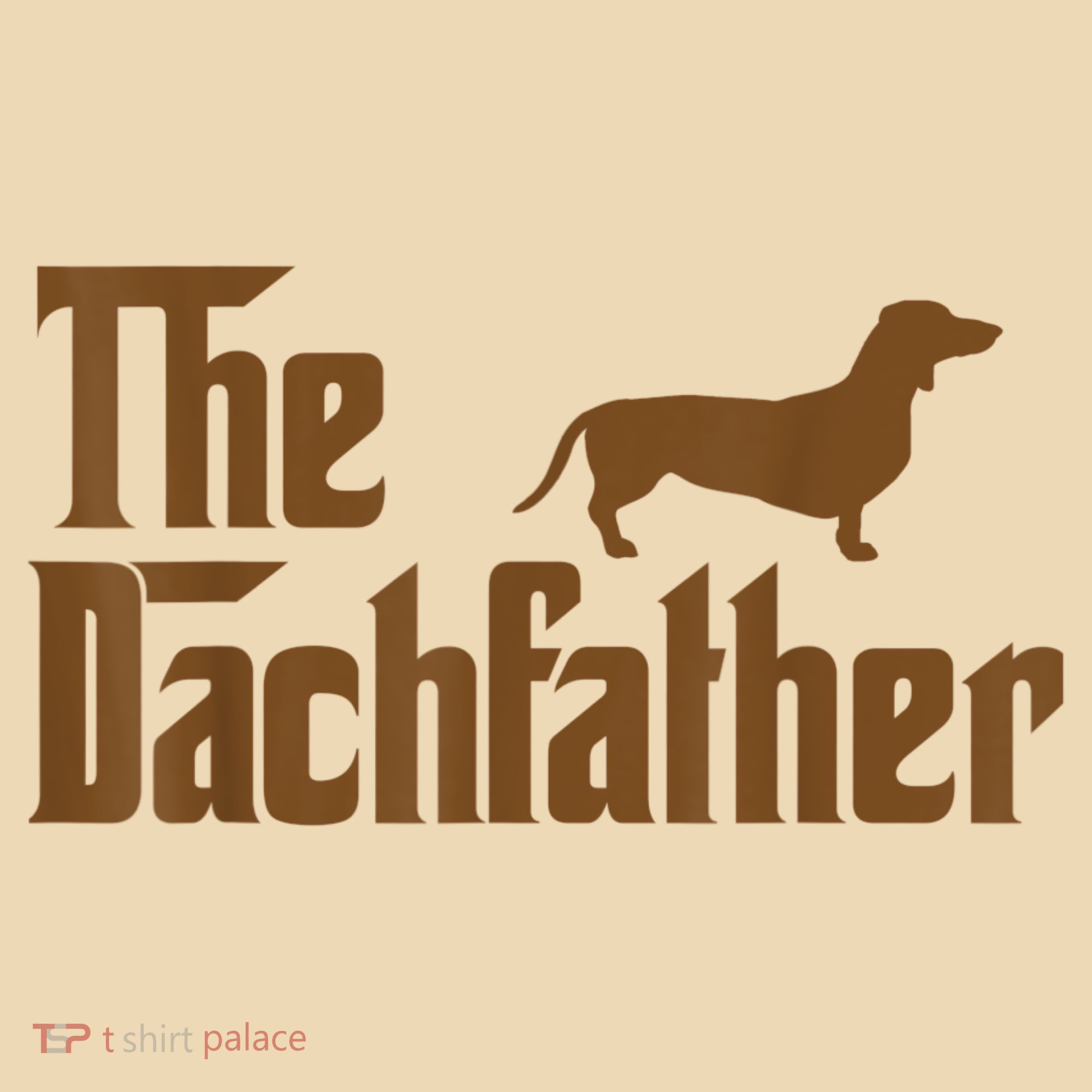 The Weiner Dog Father Funny Dachshund Tote Bag