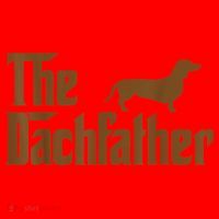 The Weiner Dog Father Funny Dachshund Santa Hat thumb 1