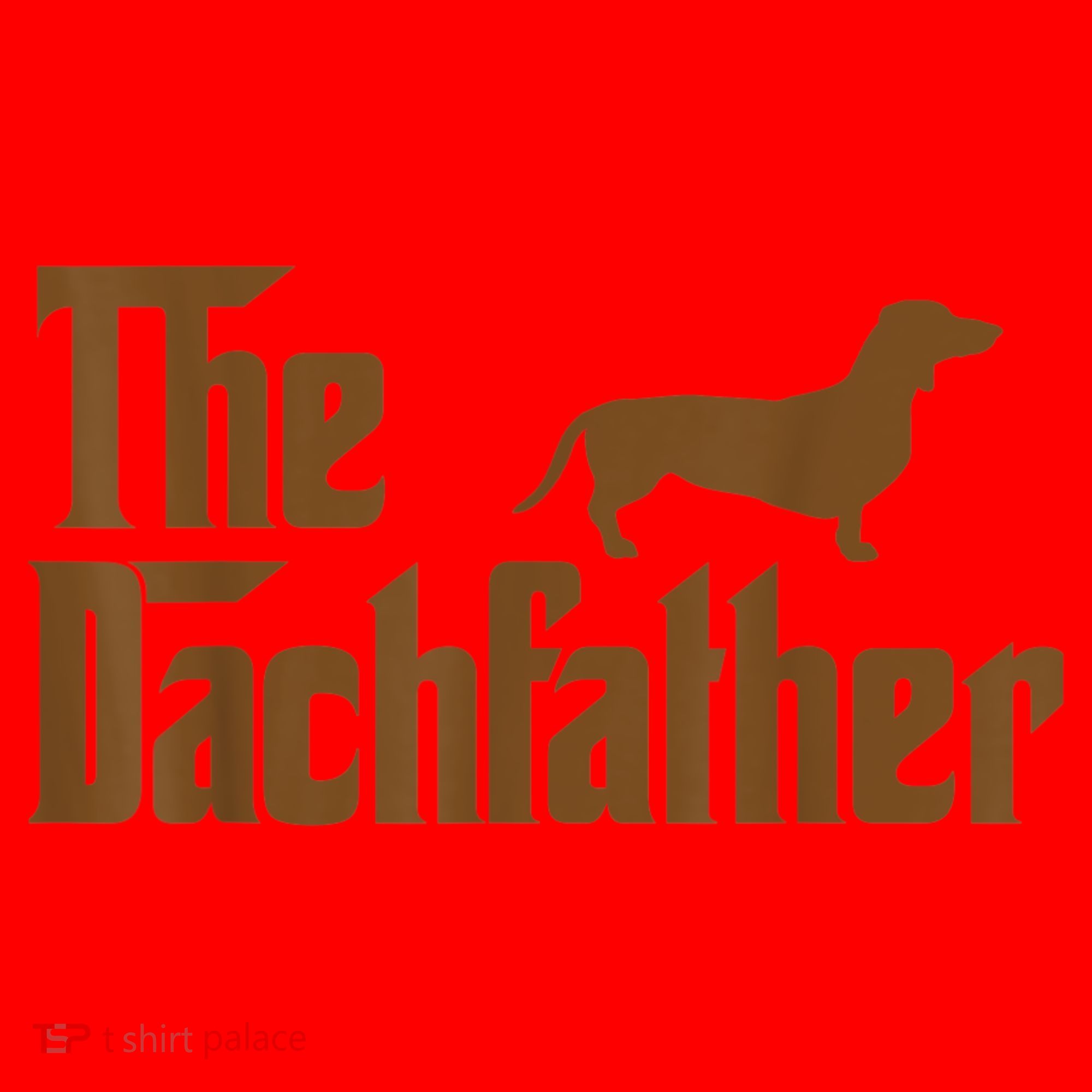 The Weiner Dog Father Funny Dachshund Santa Hat