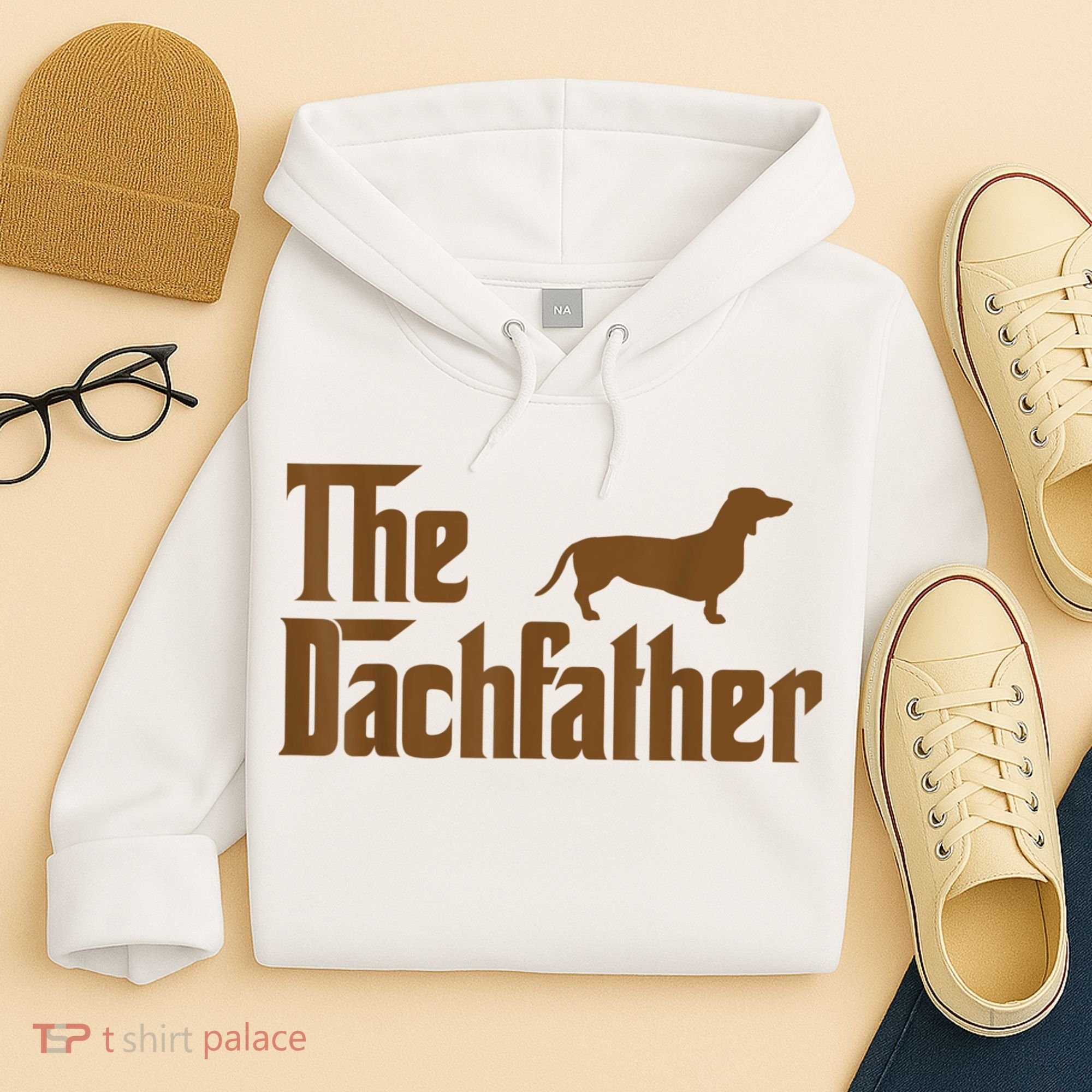 The Weiner Dog Father Funny Dachshund Hoodie