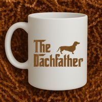 The Weiner Dog Father Funny Dachshund Coffee Mug thumb 2
