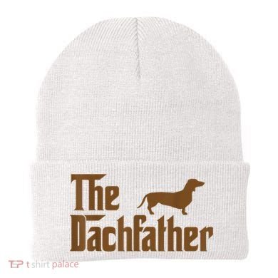 The Weiner Dog Father Funny Dachshund Beanie
