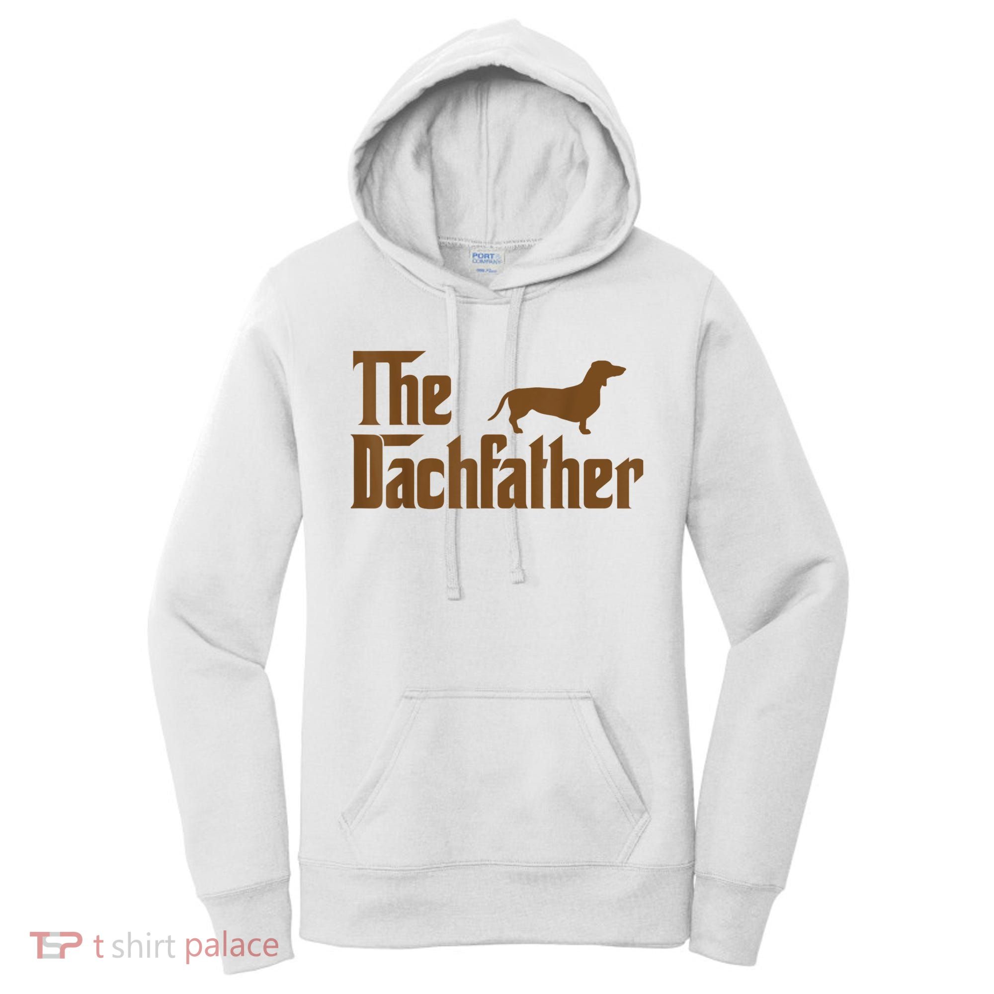 The Weiner Dog Father Funny Dachshund Women's Hoodie