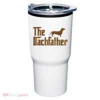The Weiner Dog Father Funny Dachshund Tumbler thumb 0