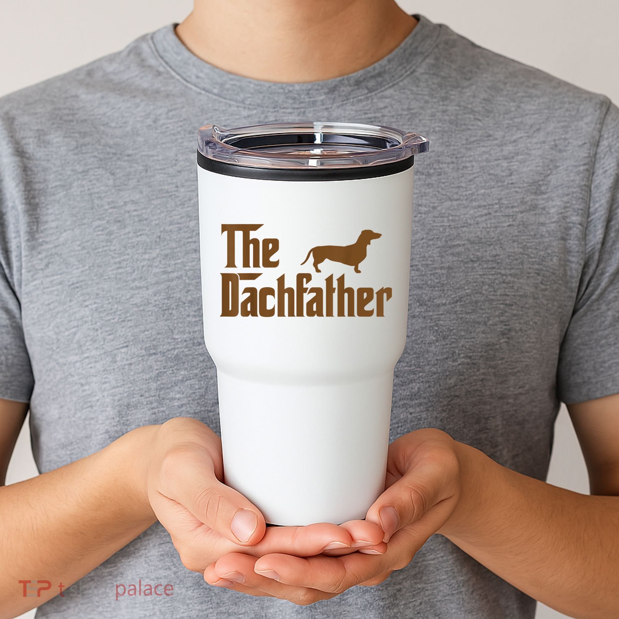 The Weiner Dog Father Funny Dachshund Tumbler