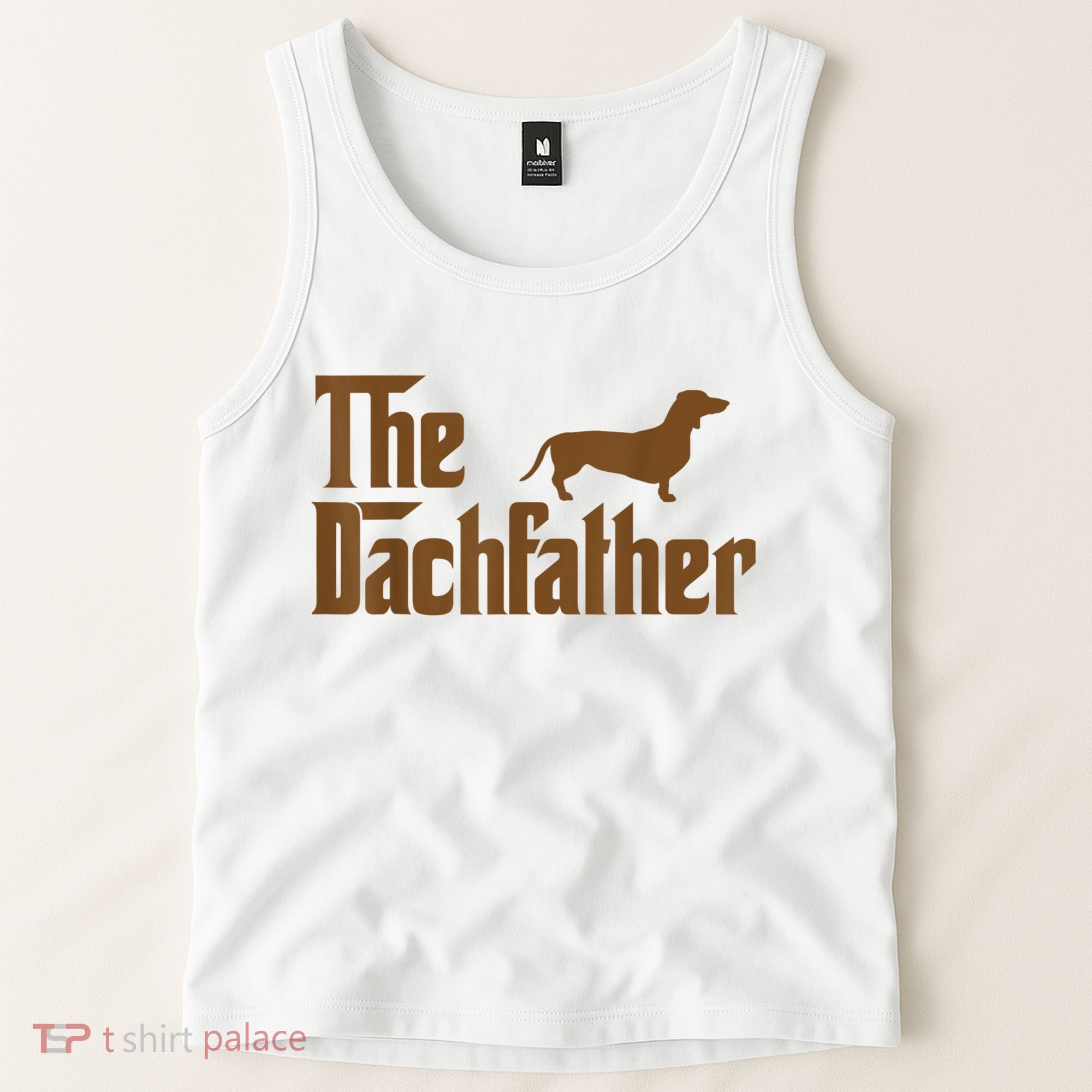 The Weiner Dog Father Funny Dachshund Tank Top