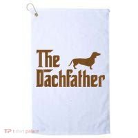 The Weiner Dog Father Funny Dachshund Golf Towel thumb 0