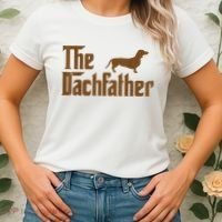 The Weiner Dog Father Funny Dachshund Women's T-Shirt thumb 2