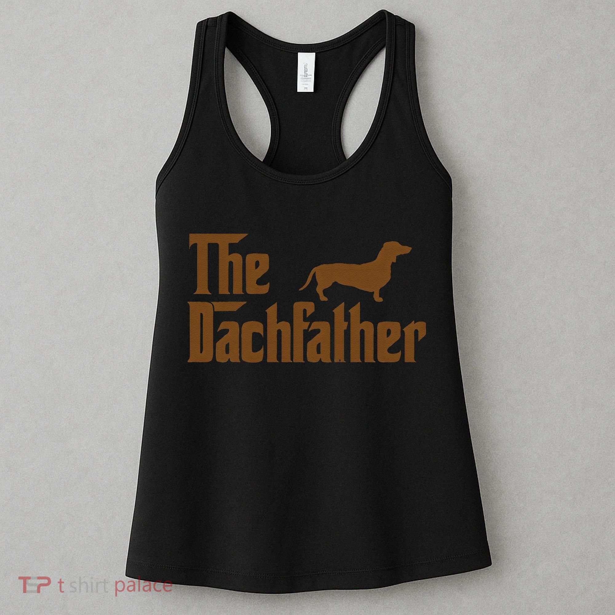 The Weiner Dog Father Funny Dachshund Gifts Women's Tank Top