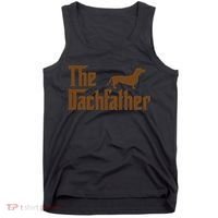 The Weiner Dog Father Funny Dachshund Gifts Tank Top thumb 0