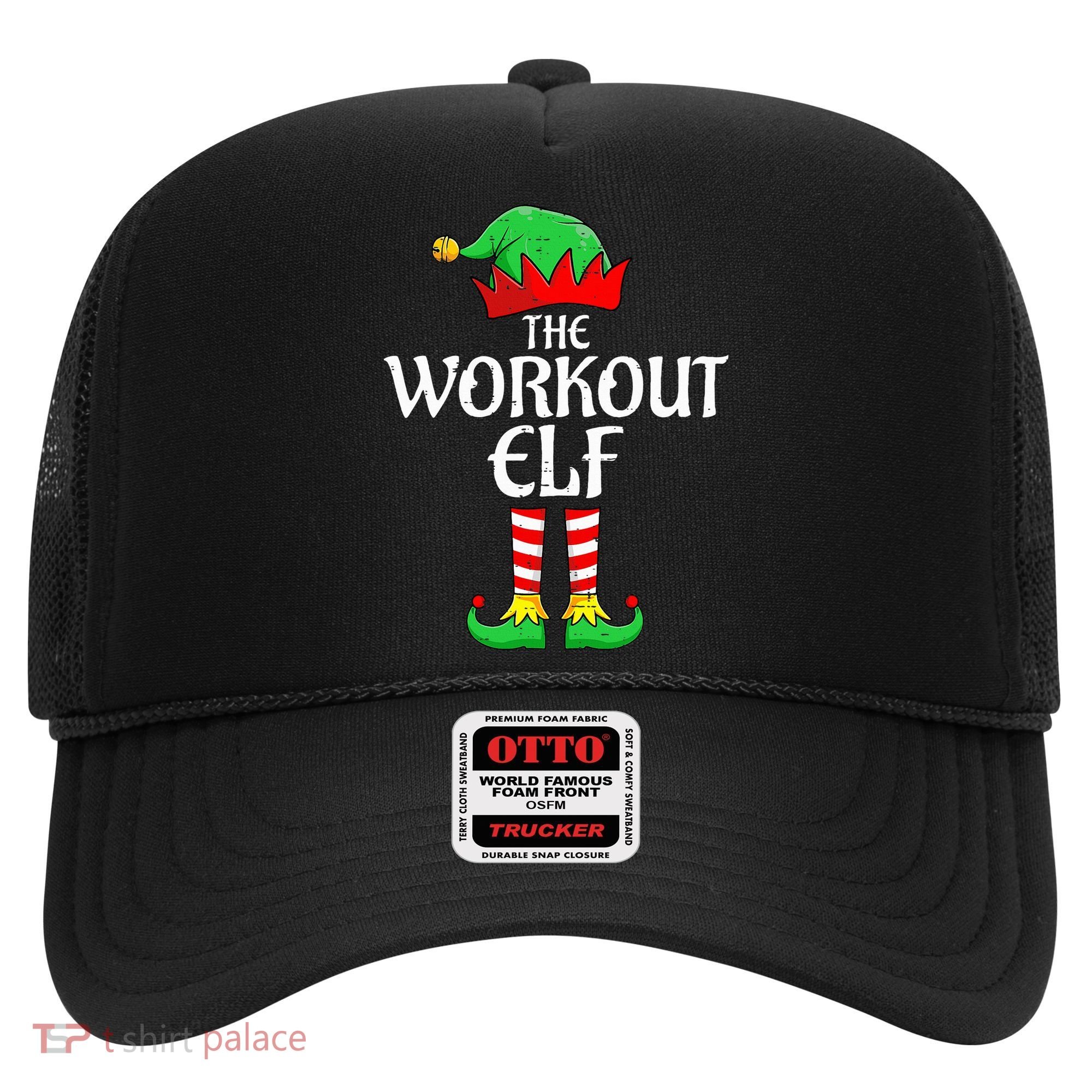 The Workout Elf Xmas Matching Christmas Family Pajama  Hat