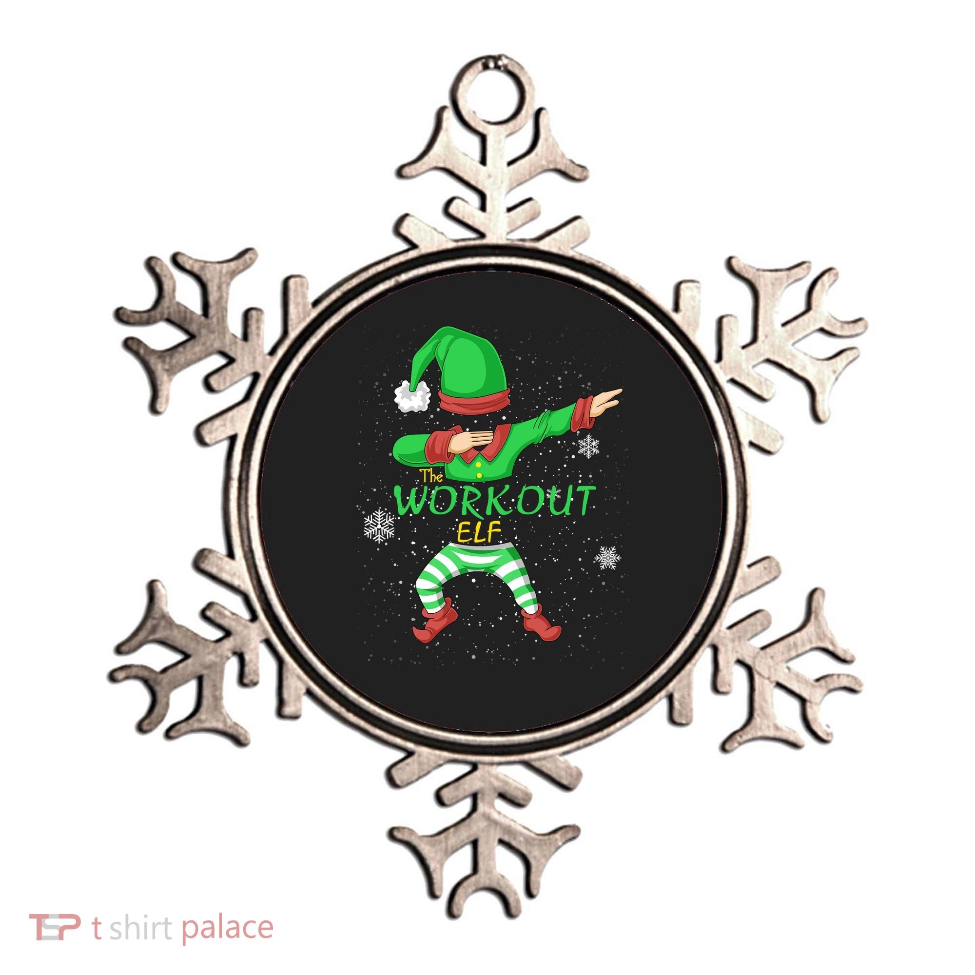 The Workout Elf Ornament
