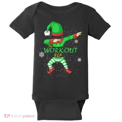 The Workout Elf Baby Bodysuit
