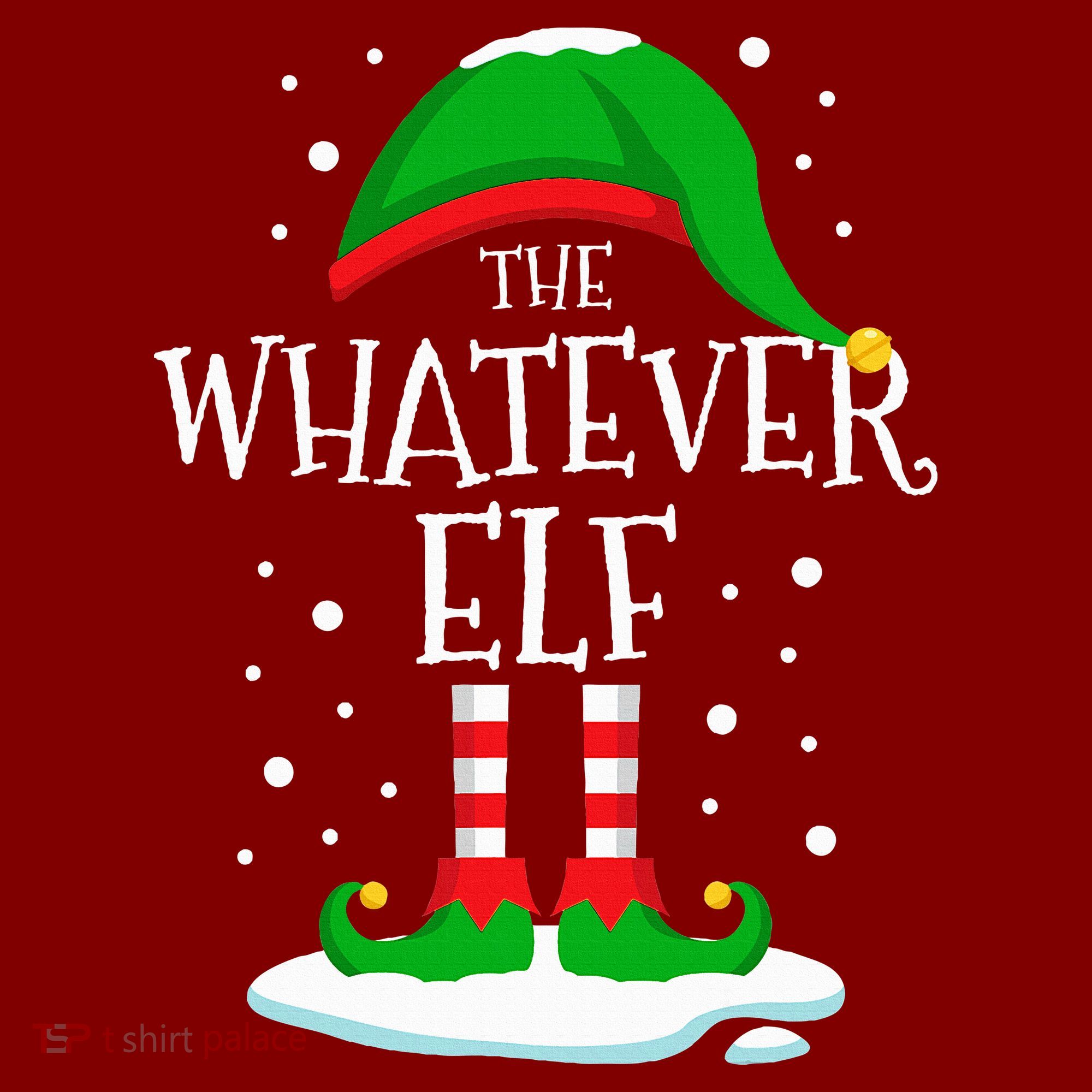 The Whatever Elf Christmas Family Matching Xmas Group Funny Mousepad