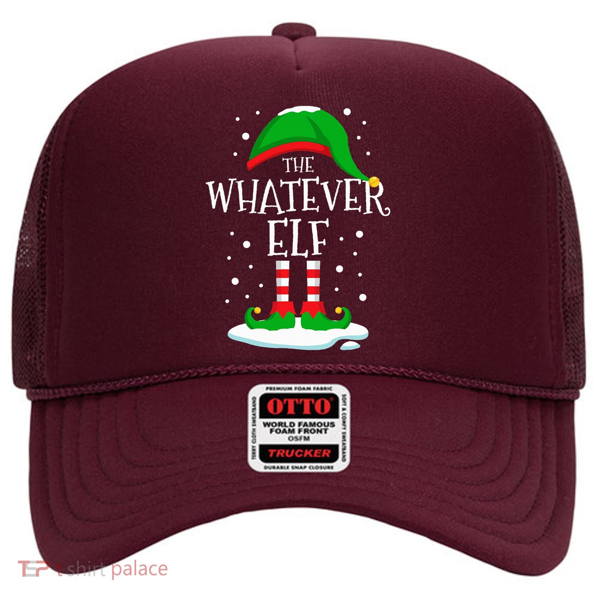 The Whatever Elf Christmas Family Matching Xmas Group Funny Hat