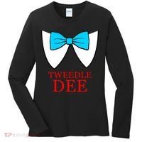 Tweedle Dee Costume Women's Long Sleeve Shirt thumb 0