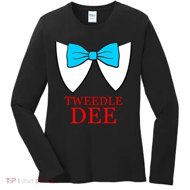 Tweedle Dee Costume Women's Long Sleeve Shirt