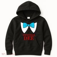 Tweedle Dee Costume Kids Hoodie thumb 0